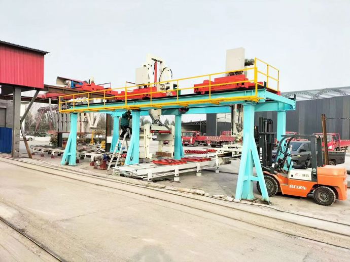 双丰达无托盘打包线即将点亮河北加气砖产业新未来